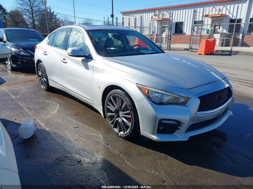 2016 Infiniti Q50 3.0T Red Sport 400