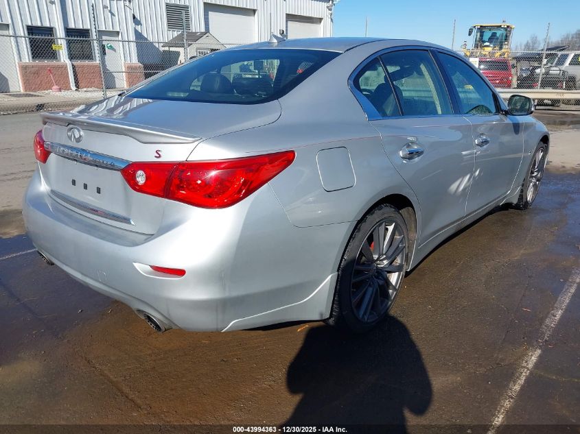 2016 Infiniti Q50 3.0T Red Sport 400