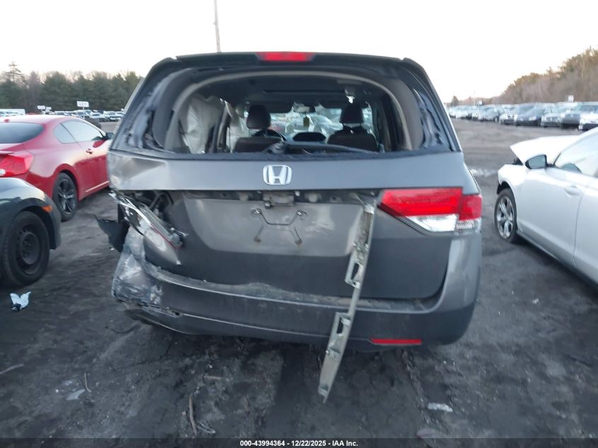 2014 Honda Odyssey Ex-L VIN: 5FNRL5H66EB064735 Lot: 43994364