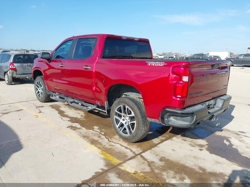 2020 Chevrolet Silverado 1500 4Wd Short Bed Custom Trail Boss