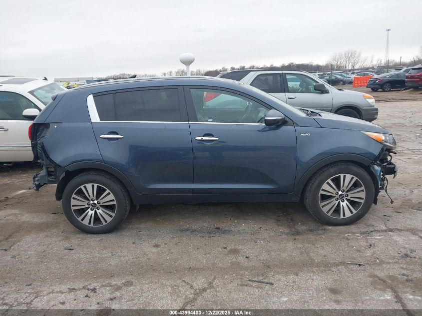 2016 Kia Sportage Ex VIN: KNDPCCAC3G7805038 Lot: 43994403