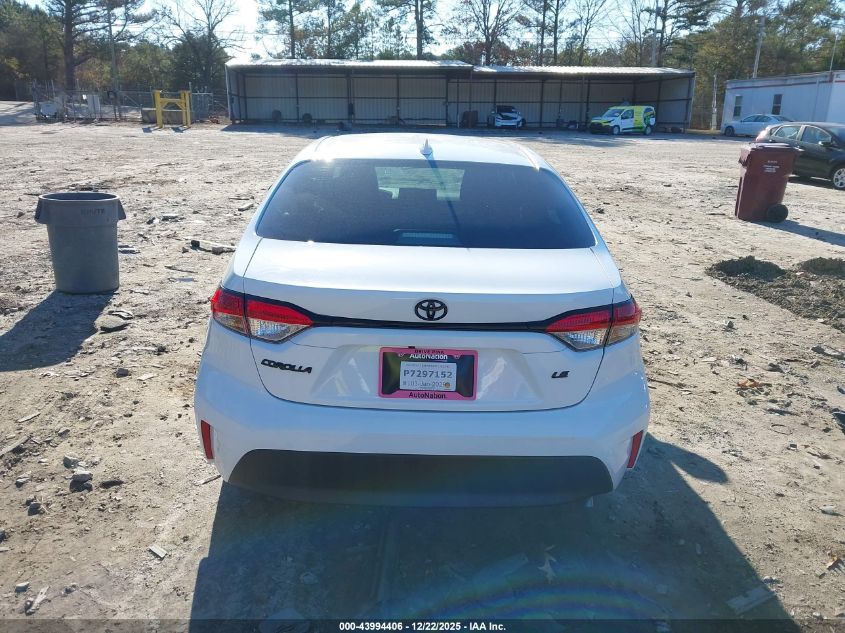 2026 Toyota Corolla Le VIN: 5YFB4MDE4TP388208 Lot: 43994406