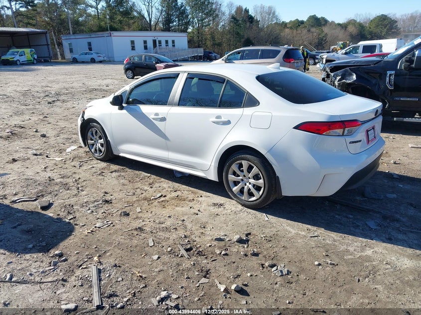 Vin: 5yfb4mde4tp388208, lot: 44490148, toyota corolla le 20263