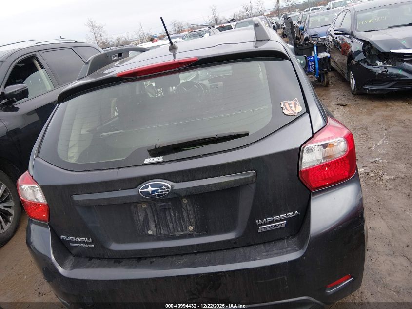 2013 Subaru Impreza 2.0I Sport Premium VIN: JF1GPAL67D2820463 Lot: 43994432