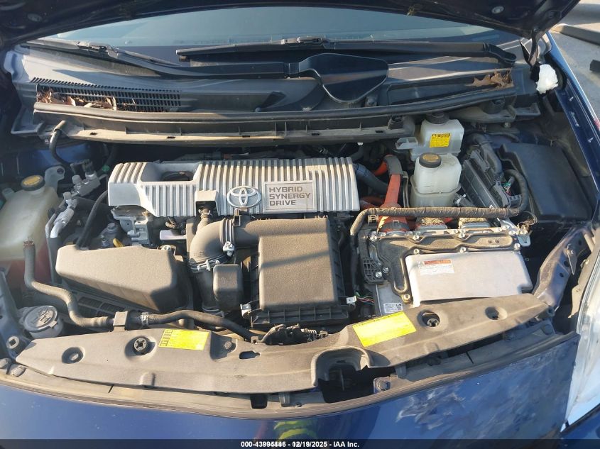 2012 Toyota Prius Two VIN: JTDKN3DU8C1578421 Lot: 43994446