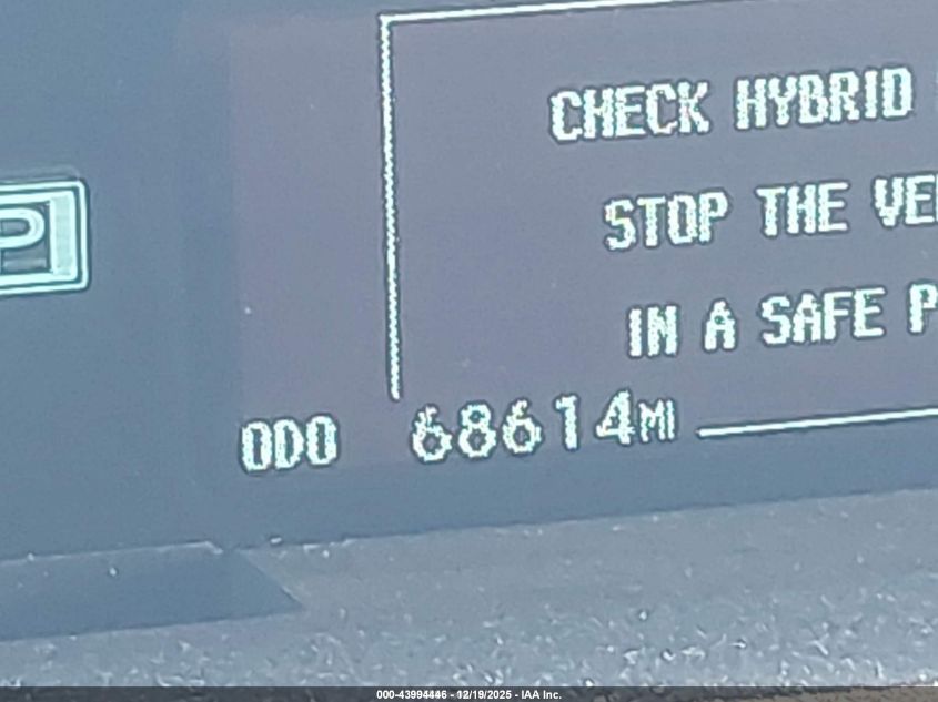 2012 Toyota Prius Two VIN: JTDKN3DU8C1578421 Lot: 43994446