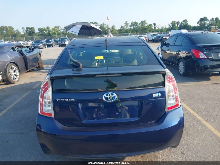 2012 Toyota Prius Two VIN: JTDKN3DU8C1578421 Lot: 43994446