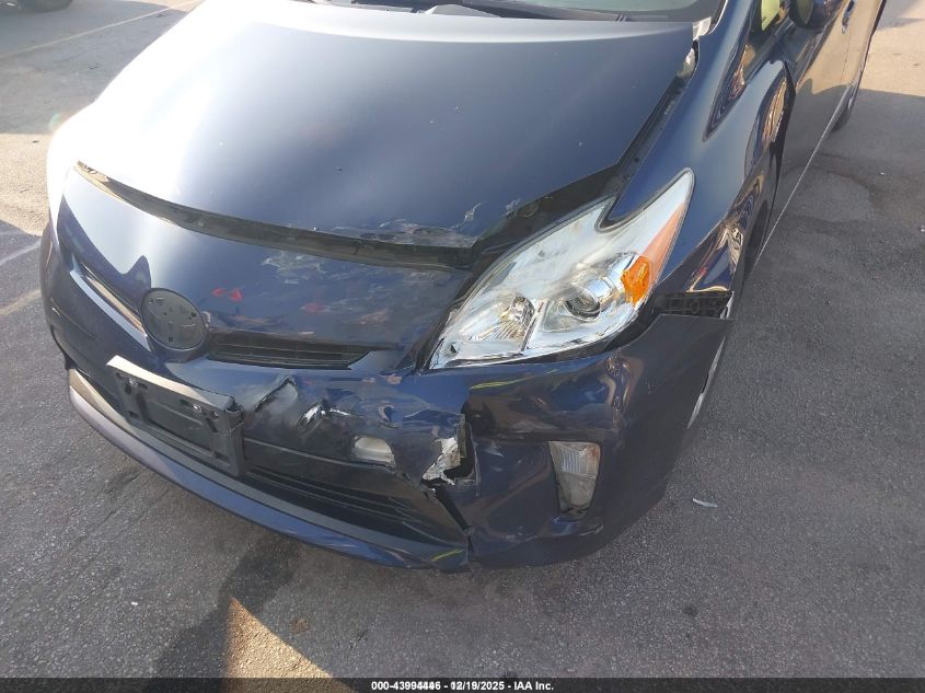 2012 Toyota Prius Two VIN: JTDKN3DU8C1578421 Lot: 43994446