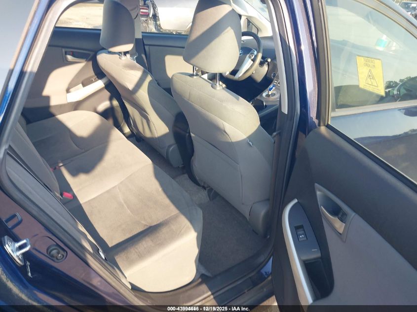 2012 Toyota Prius Two VIN: JTDKN3DU8C1578421 Lot: 43994446