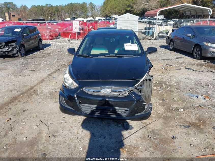 2017 Hyundai Accent Value Edition VIN: KMHCT4AEXHU357725 Lot: 43994464