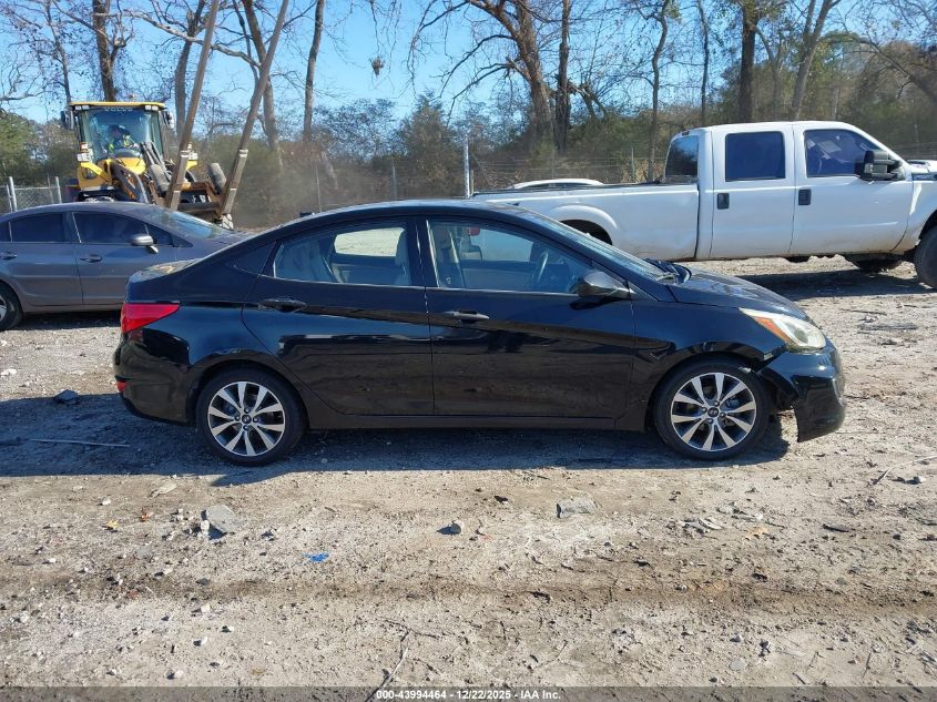 2017 Hyundai Accent Value Edition VIN: KMHCT4AEXHU357725 Lot: 43994464