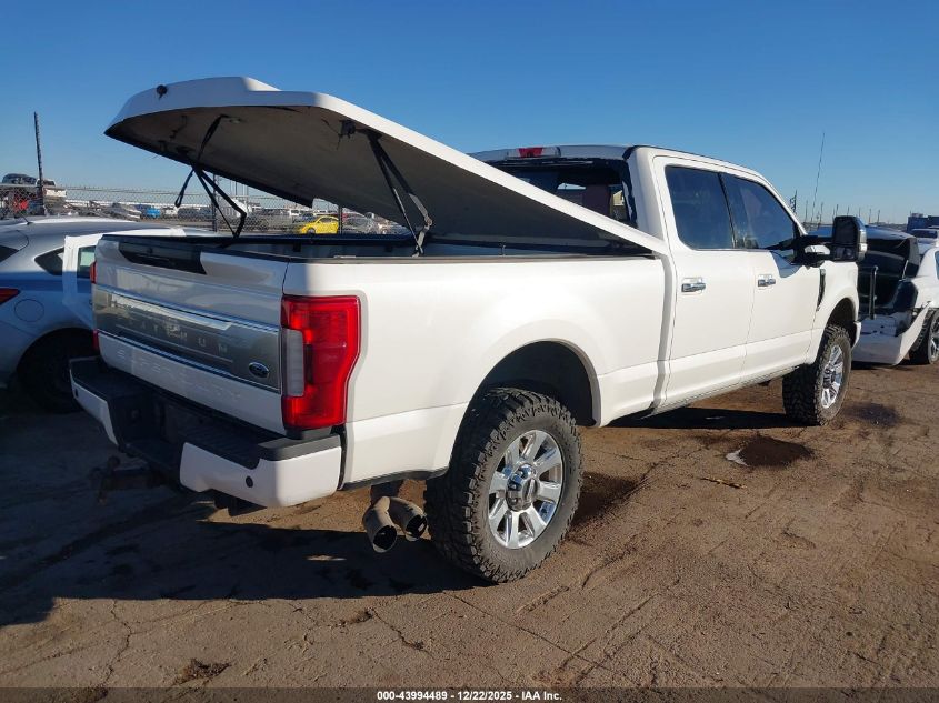 2019 Ford F-250 Platinum VIN: 1FT7W2BTXKED51858 Lot: 43994489