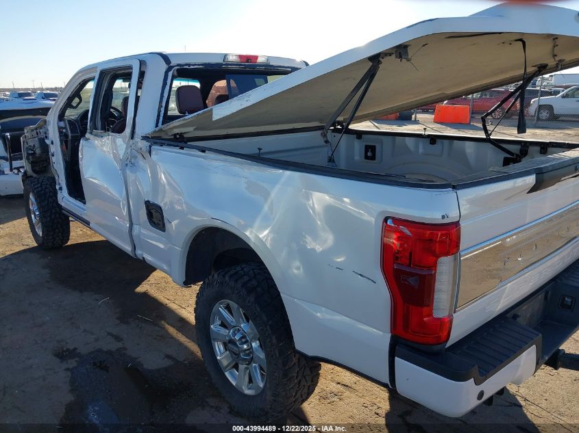 2019 Ford F-250 Platinum VIN: 1FT7W2BTXKED51858 Lot: 43994489