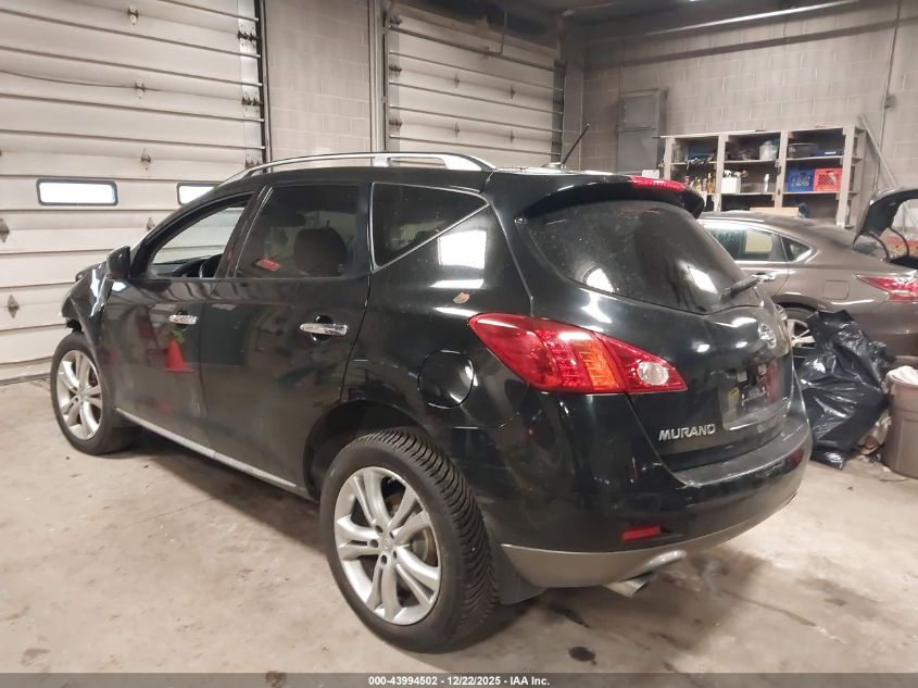 2009 Nissan Murano Le VIN: JN8AZ18W69W147740 Lot: 43994502