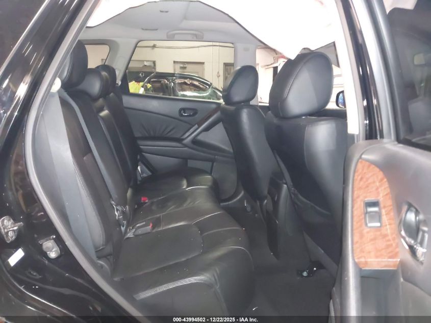 2009 Nissan Murano Le VIN: JN8AZ18W69W147740 Lot: 43994502
