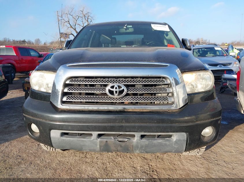 2008 Toyota Tundra Limited 5.7L V8 VIN: 5TBDV58118S518505 Lot: 43994542