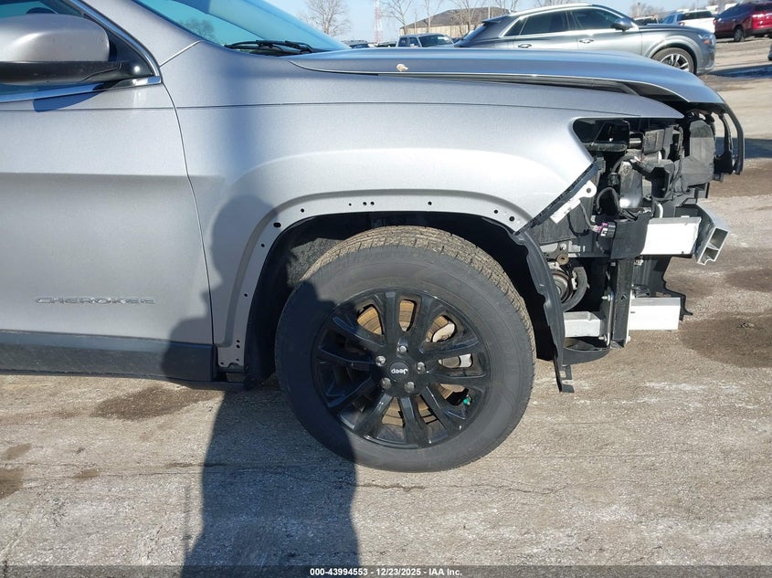 VIN 1C4PJLCB0KD482491 2019 JEEP CHEROKEE LATITUDE FWD