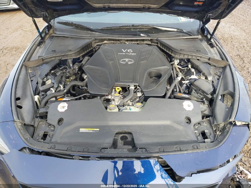 2022 Infiniti Q60 Red Sport 400 Awd VIN: JN1FV7LL2NM680996 Lot: 43994554