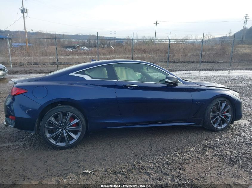 2022 Infiniti Q60 Red Sport 400 Awd VIN: JN1FV7LL2NM680996 Lot: 43994554