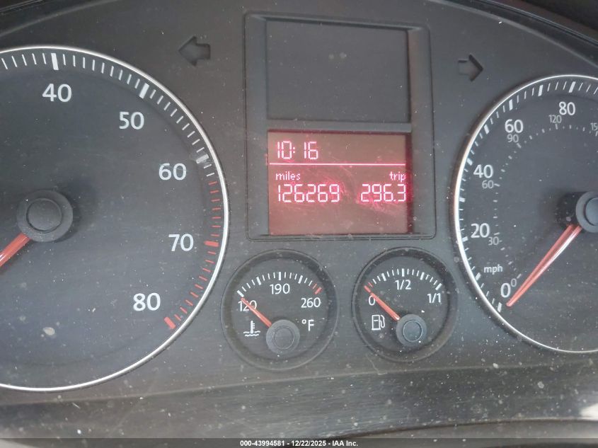 2009 Volkswagen Jetta Se VIN: 3VWRZ71KX9M153868 Lot: 43994581