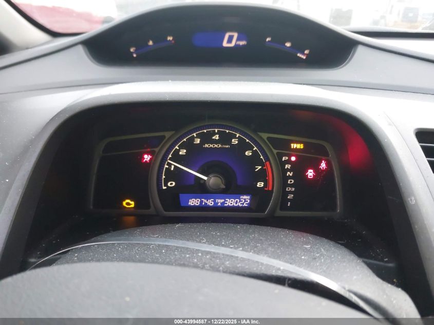 2008 Honda Civic Lx VIN: 2HGFA16578H503517 Lot: 43994587