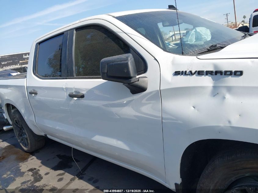 2022 Chevrolet Silverado 1500 Ltd 2Wd Short Bed Custom VIN: 1GCPWBEK6NZ225495 Lot: 43994607