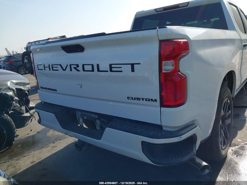 2022 Chevrolet Silverado 1500 Ltd 2Wd Short Bed Custom VIN: 1GCPWBEK6NZ225495 Lot: 43994607