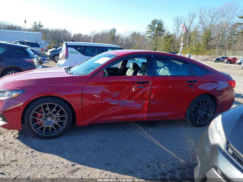 2021 Honda Accord Sport VIN: 1HGCV1F37MA054550 Lot: 43994633