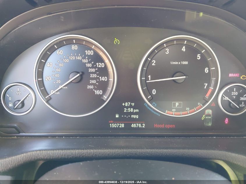 2013 BMW X3 xDrive28I VIN: 5UXWX9C53D0A08571 Lot: 43994638