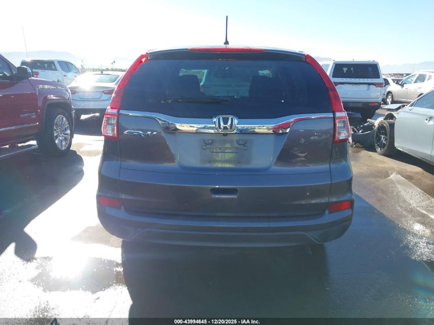 2016 Honda Cr-V Lx VIN: 2HKRM3H3XGH506301 Lot: 43994645