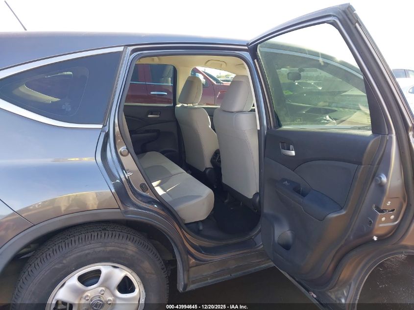 2016 Honda Cr-V Lx VIN: 2HKRM3H3XGH506301 Lot: 43994645