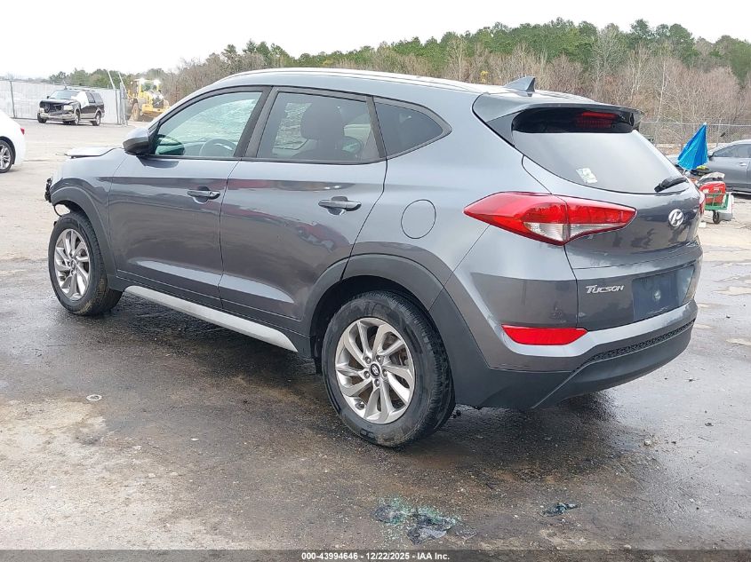 2018 Hyundai Tucson Sel VIN: KM8J33A49JU725746 Lot: 43994646