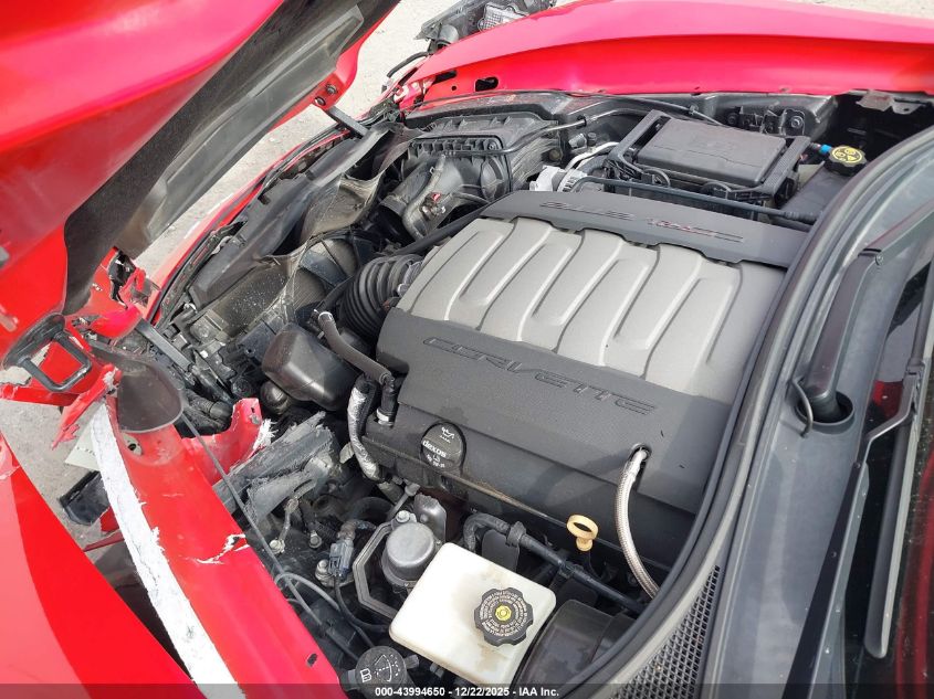 2016 Chevrolet Corvette Stingray VIN: 1G1YB3D71G5123169 Lot: 43994650