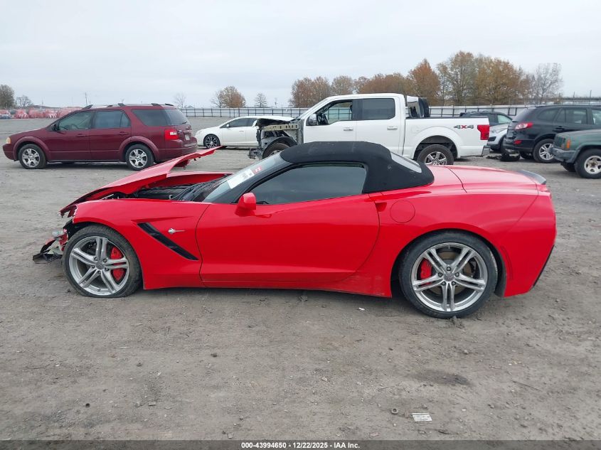 2016 Chevrolet Corvette Stingray VIN: 1G1YB3D71G5123169 Lot: 43994650