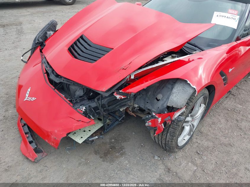 2016 Chevrolet Corvette Stingray VIN: 1G1YB3D71G5123169 Lot: 43994650