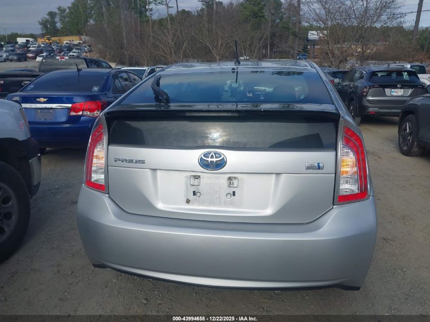 2013 Toyota Prius Two VIN: JTDKN3DU8D5548068 Lot: 43994658