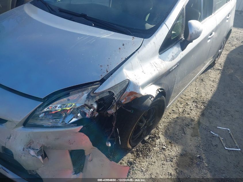 2013 Toyota Prius Two VIN: JTDKN3DU8D5548068 Lot: 43994658