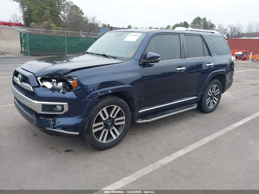 2014 Toyota 4Runner Limited VIN: JTEZU5JR3E5083869 Lot: 43994664