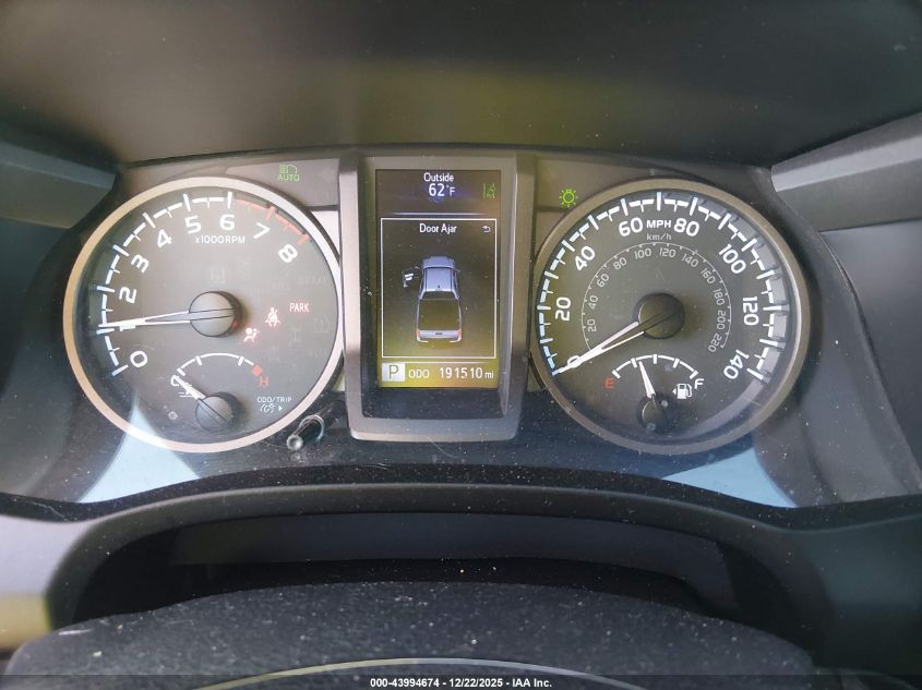 2018 Toyota Tacoma Trd Off Road VIN: 5TFCZ5AN5JX160734 Lot: 43994674