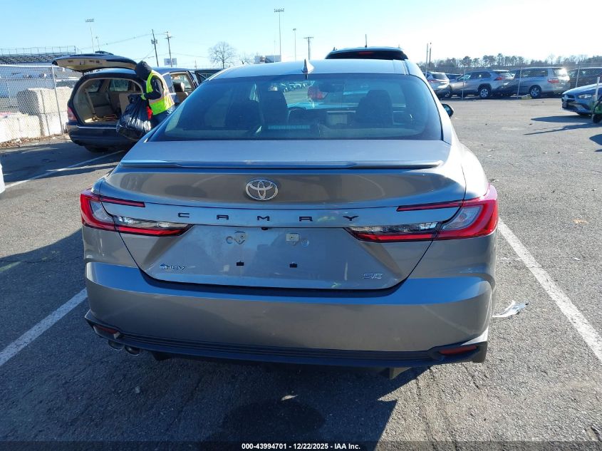 2026 Toyota Camry Se VIN: 4T1DAACK1TU657996 Lot: 43994701
