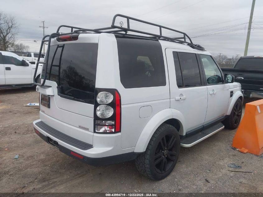 2016 Land Rover Lr4 VIN: SALAK2V64GA822823 Lot: 43994719