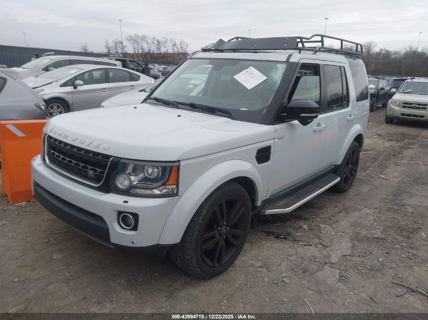 2016 Land Rover Lr4 VIN: SALAK2V64GA822823 Lot: 43994719