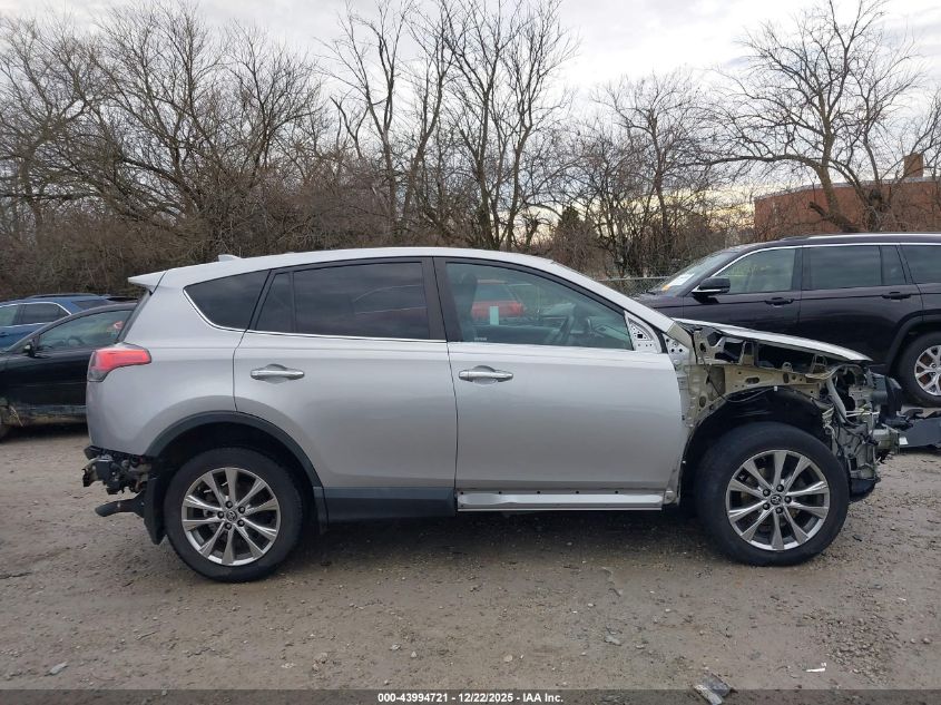 2017 Toyota Rav4 Limited VIN: 2T3DFREV0HW646056 Lot: 43994721
