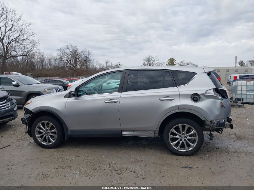 2017 Toyota Rav4 Limited VIN: 2T3DFREV0HW646056 Lot: 43994721