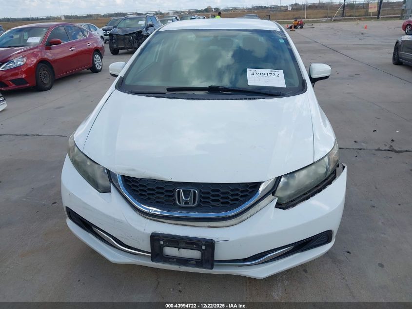 2014 Honda Civic Lx VIN: 19XFB2F5XEE204967 Lot: 43994722