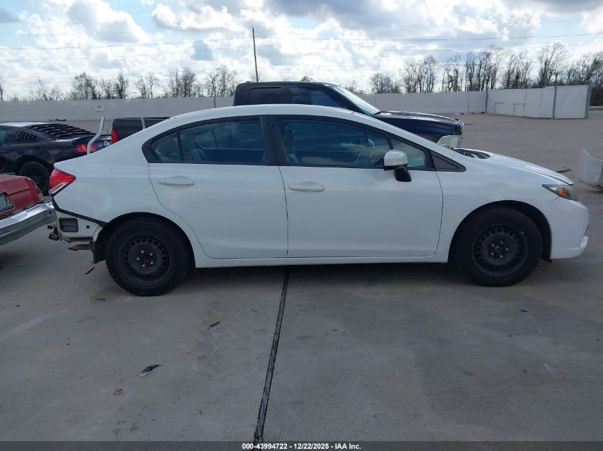 2014 Honda Civic Lx VIN: 19XFB2F5XEE204967 Lot: 43994722