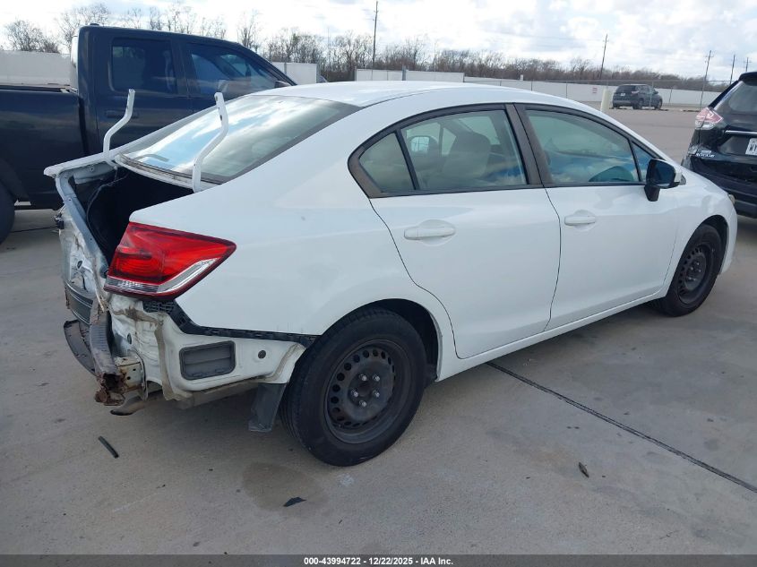 2014 Honda Civic Lx VIN: 19XFB2F5XEE204967 Lot: 43994722