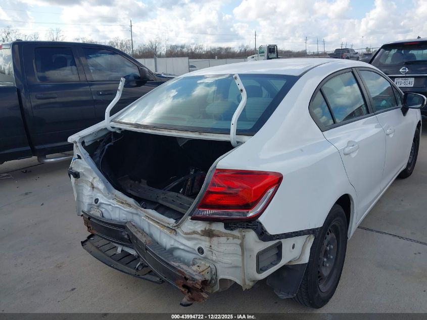 2014 Honda Civic Lx VIN: 19XFB2F5XEE204967 Lot: 43994722