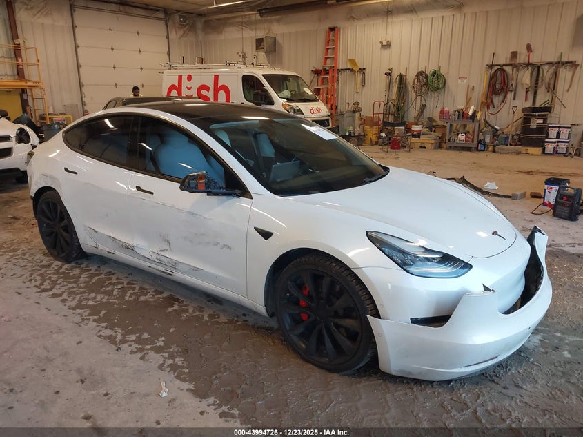 5YJ3E1EBXKF408749 2019 Tesla Model 3 Long Range/Performance auction photo 1