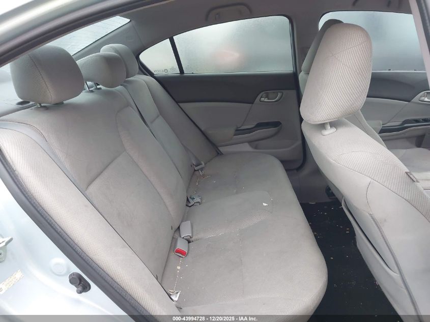 2012 Honda Civic Lx VIN: 2HGFB2F58CH577539 Lot: 43994728